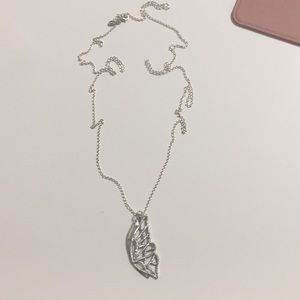 Pandora Butterfly Pendant Necklace